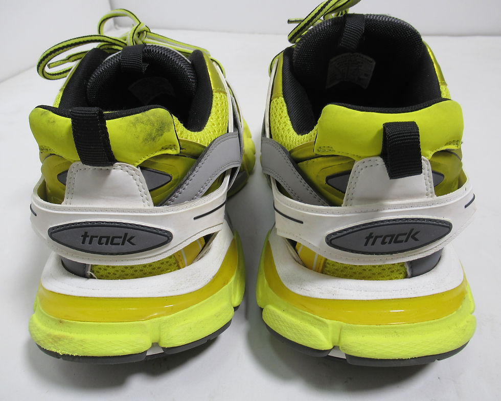 Thumbnail: Balenciaga Men's Track Trainer "Yellow Grey" 542023 Size 12 US / 11 UK / 45 EUR