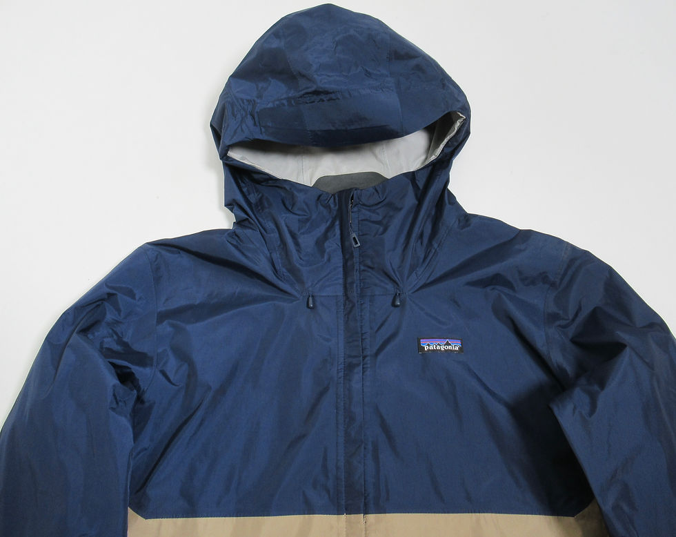 Thumbnail: Patagonia Men's Torrentshell Jacket Classic Navy w/Mojave Khaki CNMO 83802SP19 L