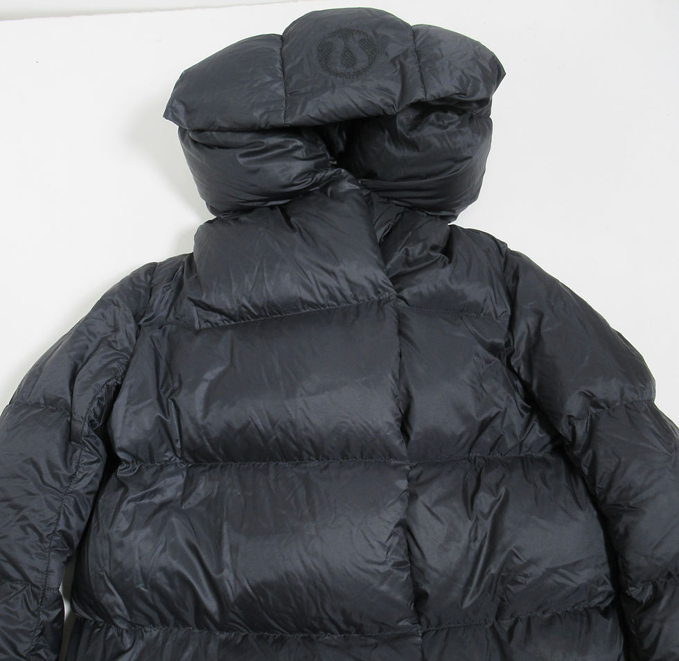 Thumbnail: Lululemon Women's Cloudscape Wrap Black Glyde, Goose Down Size 4