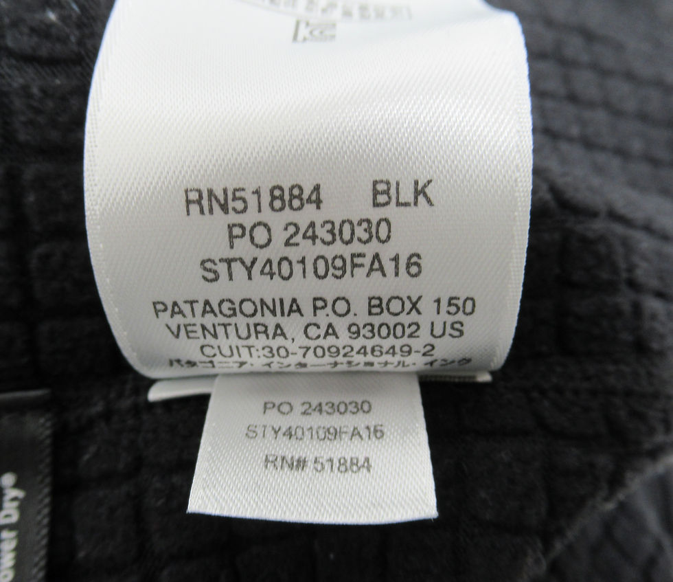Thumbnail: Patagonia Men's R1® Pullover Black BLK 40109FA16 Size L