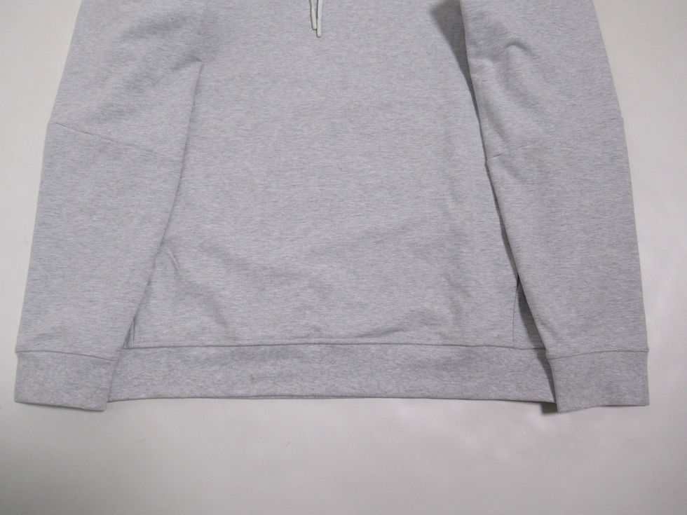 Thumbnail: Lululemon Men's City Sweat Pullover Hoodie Heathered Ultra Light Grey Size L
