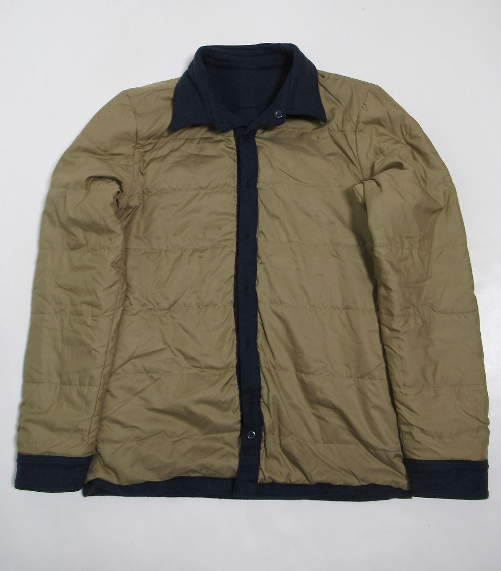 Thumbnail: Patagonia Men's Insulated Fjord Flannel Jacket New Navy NVYB 27640FA18 Size S