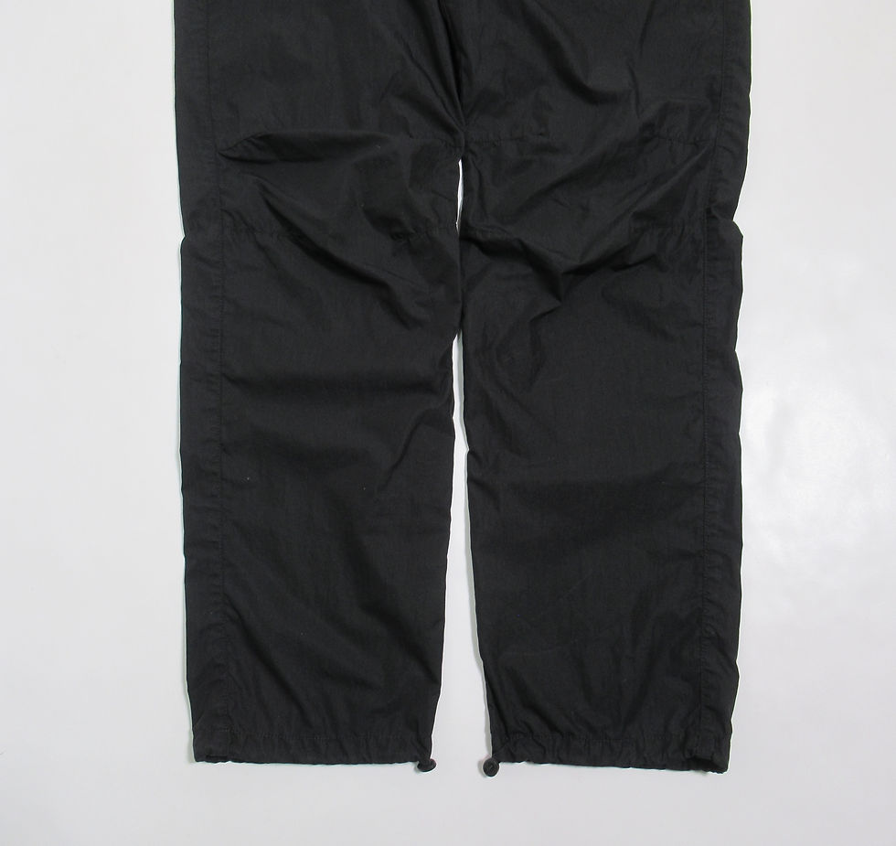 Thumbnail: John Elliott Men's Himalayan Pants Black Size L Relaxed