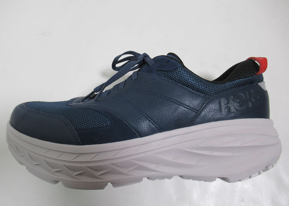 Thumbnail: Hoka U Bondi L Shoes Moonlit Ocean/Nimbus Cloud MONC 1110538 Size 13USM / 14USW