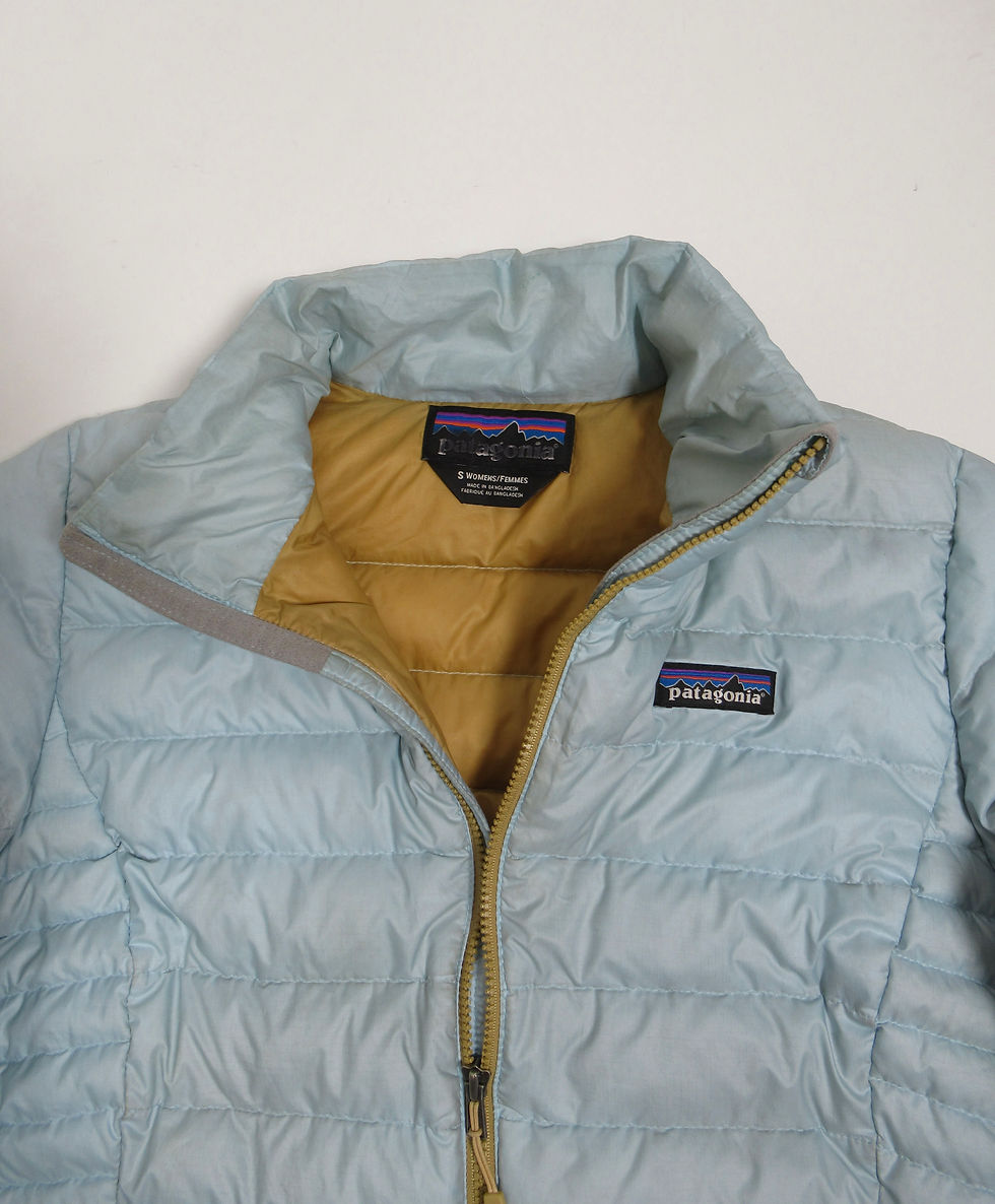Thumbnail: Patagonia Women's Down Sweater Jacket Tubular Blue TUBL 84683SP16 Size S