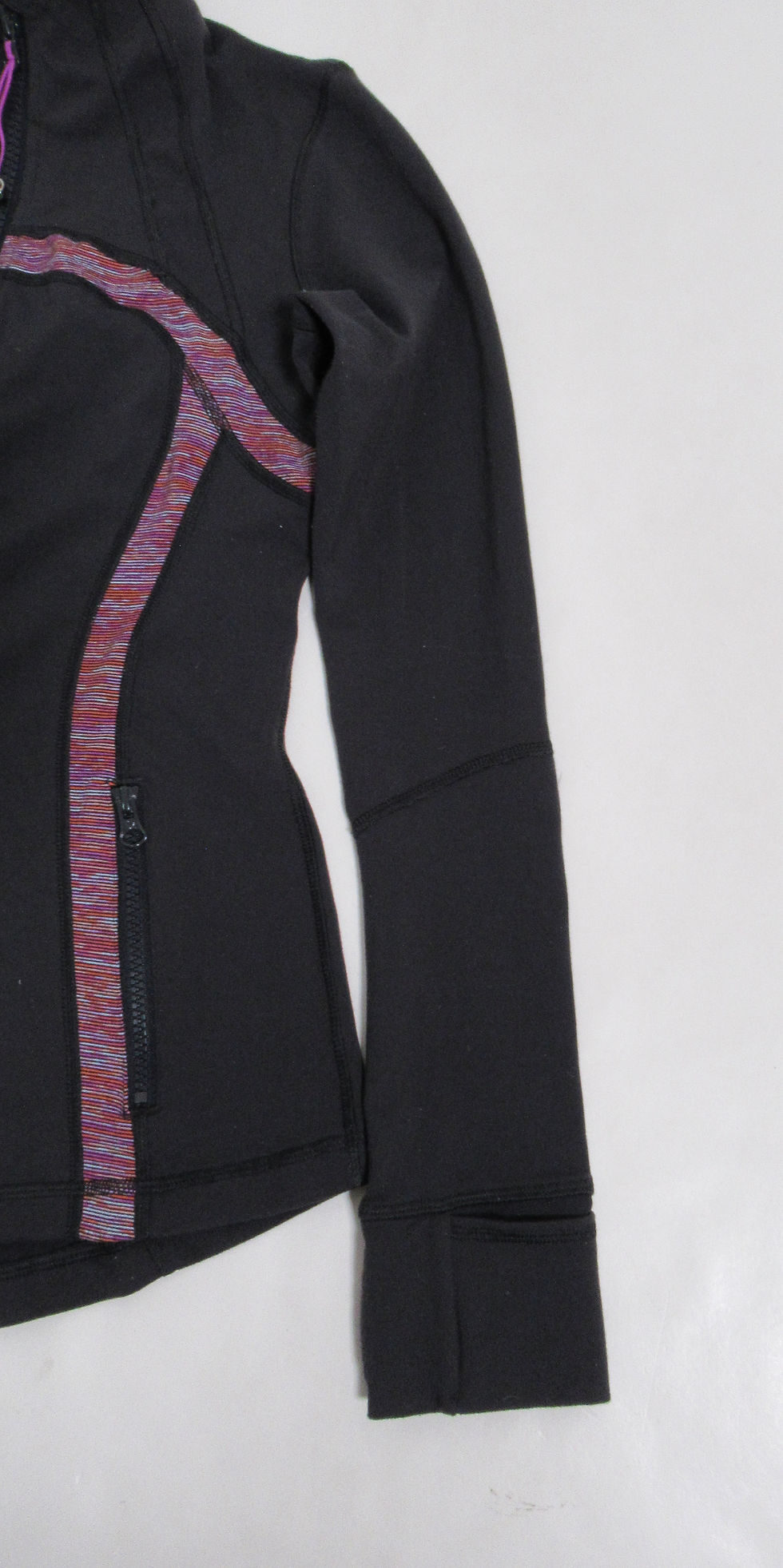Thumbnail: Lululemon Define Jacket Deep Coal / Wee Are From Space Black March Multi Size 6