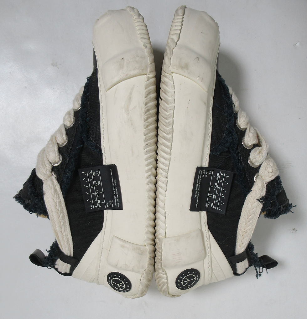 Thumbnail: xVessel Unisex G.O.P. 2.0 Marshmallow Lows Black Size 6 US M / 8 US W / 38 EUR