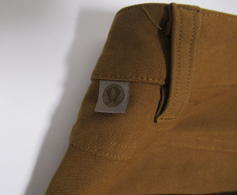 Thumbnail: Lululemon Men's ABC Pant Slim *Utilitech 33" Burnt Caramel Size 32