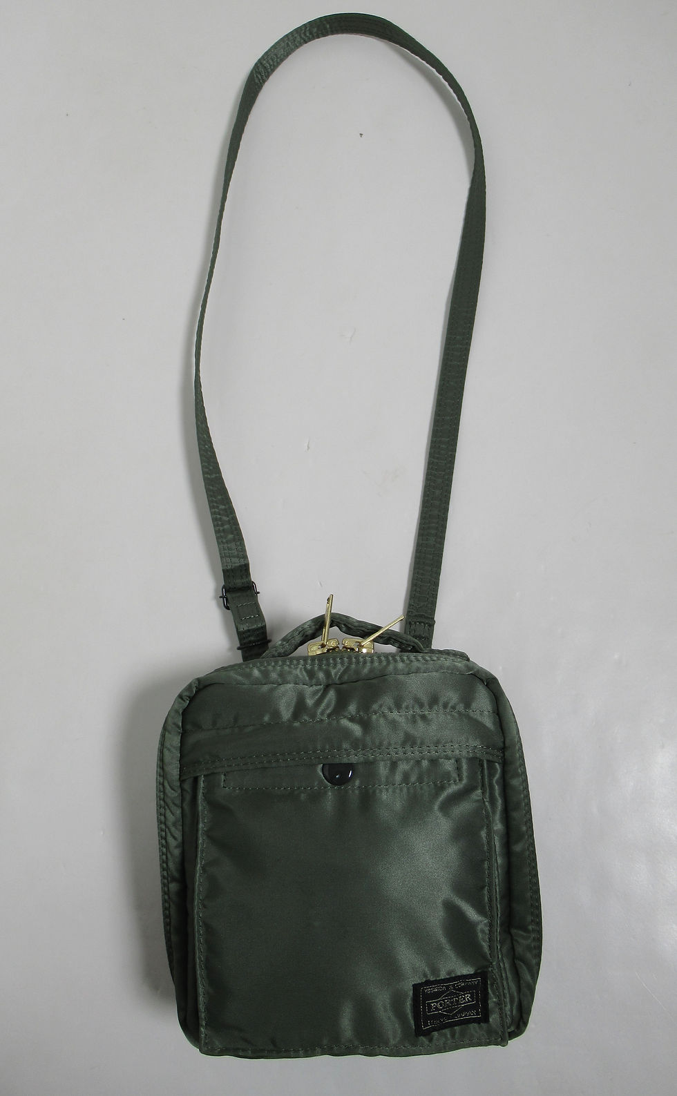 Thumbnail: Porter Yoshida Unisex Tanker Shoulder Bag Sage green Size Mini