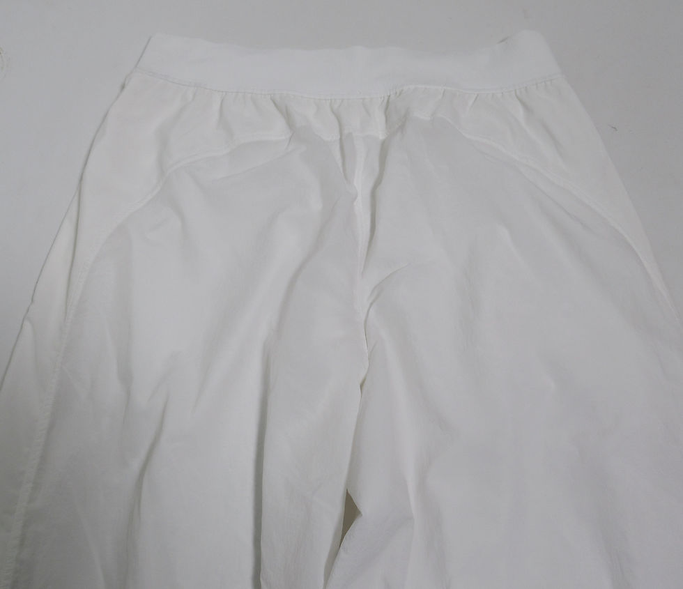 Thumbnail: Lululemon Lightweight Tennis Mid-Rise Track Pants *Full Length White Size 14