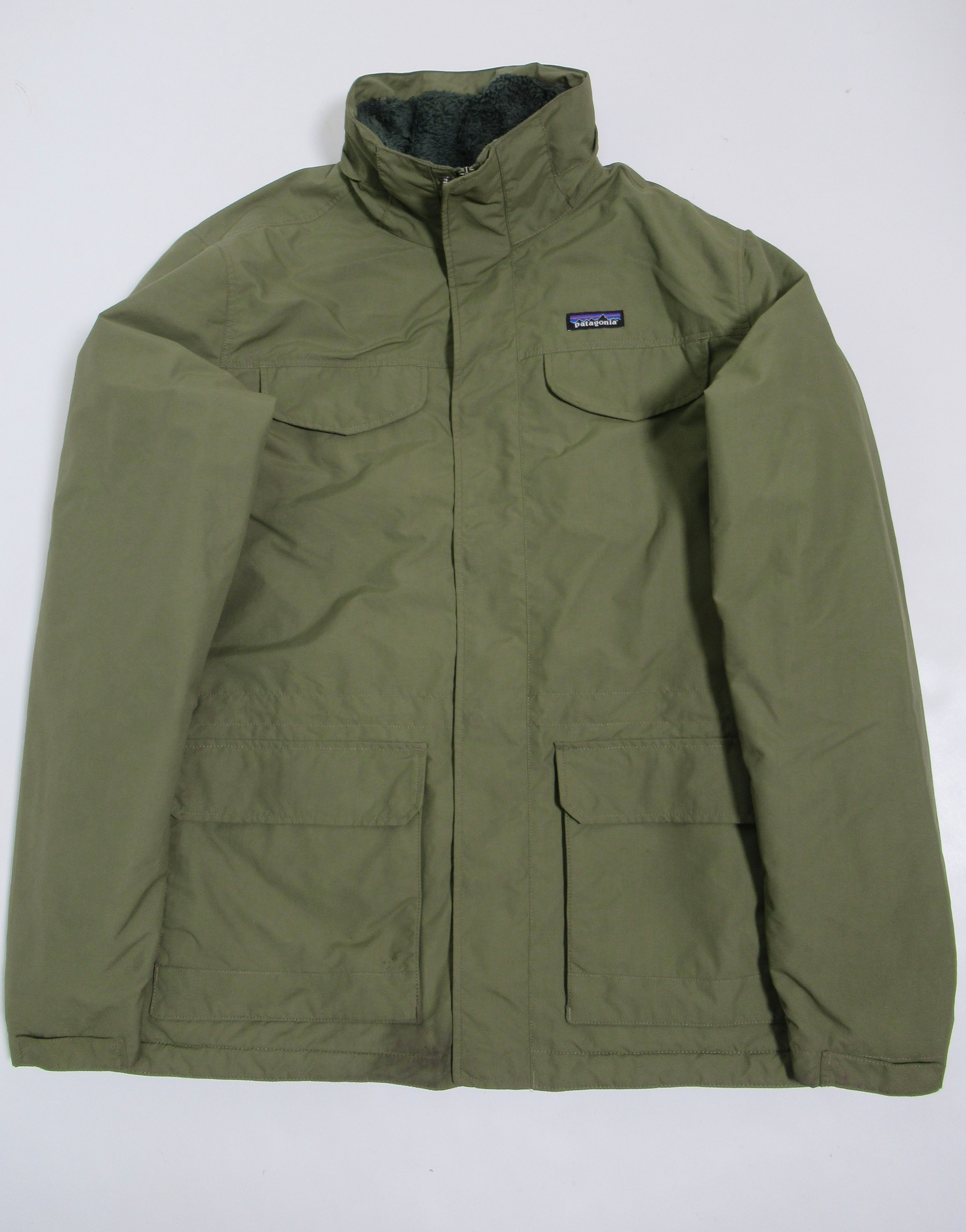 Patagonia Men's Isthmus Parka Jacket Basin Green 27021FA14 Size L