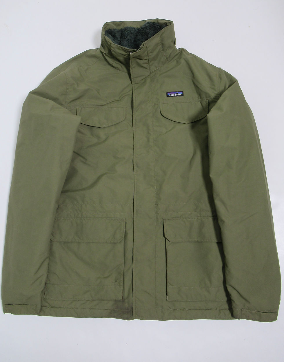 Thumbnail: Patagonia Men's Isthmus Parka Jacket Basin Green 27021FA14 Size L