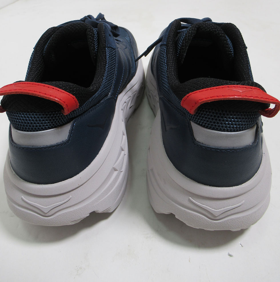 Thumbnail: Hoka U Bondi L Shoes Moonlit Ocean/Nimbus Cloud MONC 1110538 Size 13USM / 14USW
