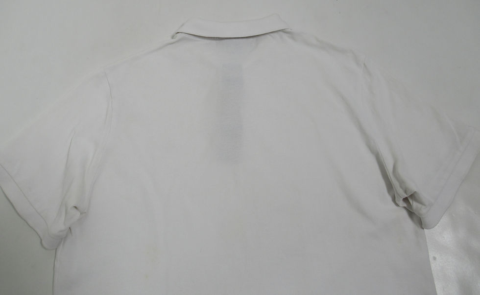 Thumbnail: Burberry London England Men's Polo Shirt White Size XL