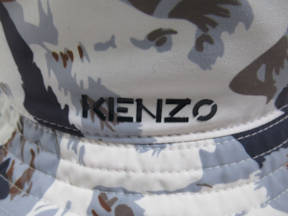 Thumbnail: Kenzo Unisex Polar Bear Reversible Bucket Hat Multi Color One Size