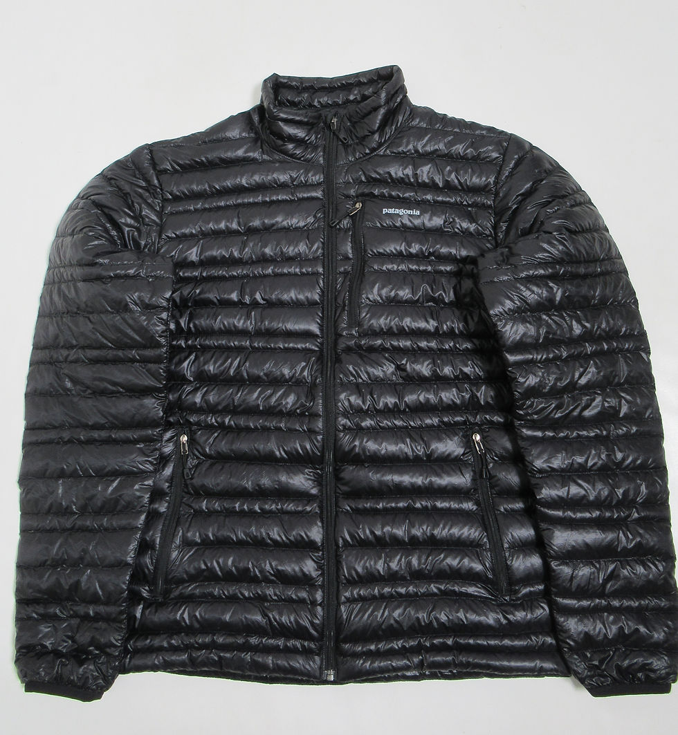 Thumbnail: Patagonia Men's Ultralight Down Jacket Black BLK 84756SP13 Size S Goosedown