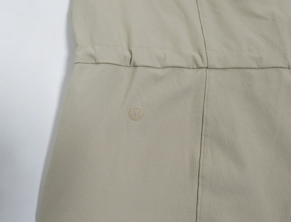 Thumbnail: Lululemon Women's Stretch Rip Pocketed Romper Trench Size 6