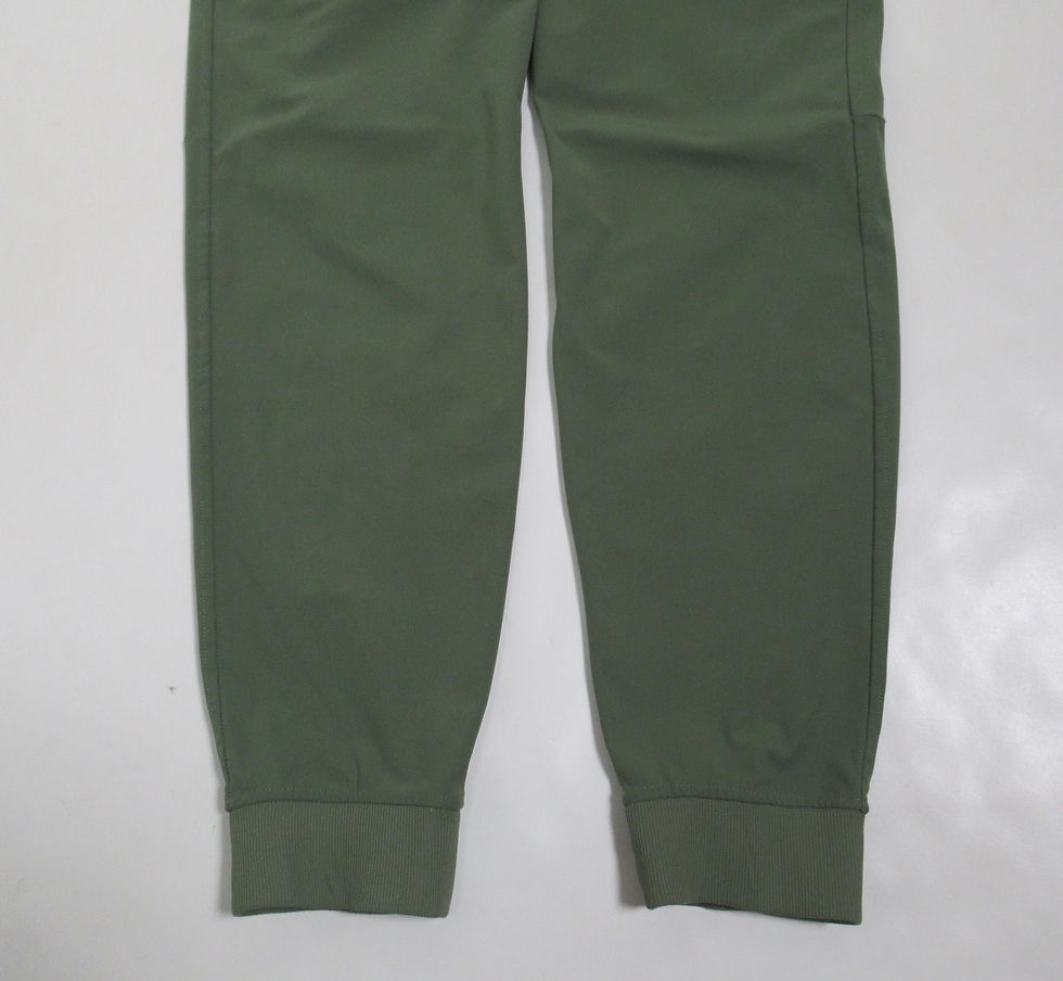 Thumbnail: Lululemon Men's ABC Jogger Shorter 28" *Warpstreme Green Twill Size S