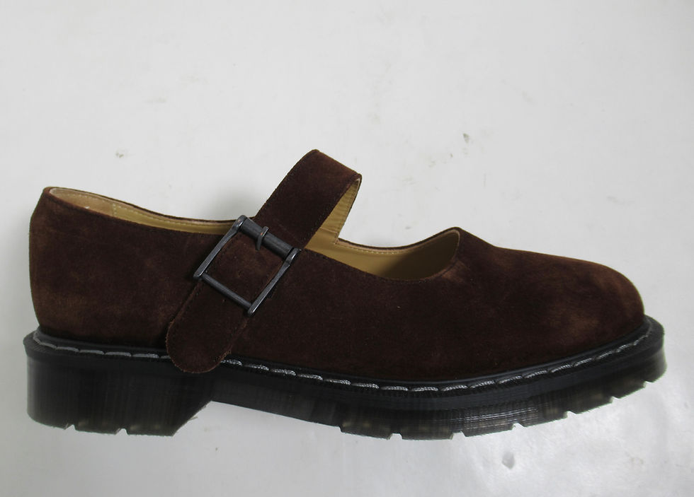 Thumbnail: Noah x Solovair Mary Jane Brown Shoes 9 US M / 10 US W / 8 UK / 42 EU