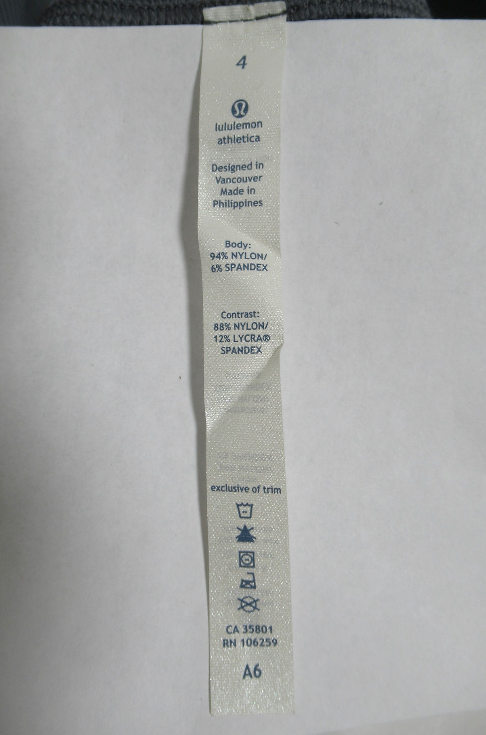 Thumbnail: Lululemon Women's Quick Step Pant Blurred Grey Size 4