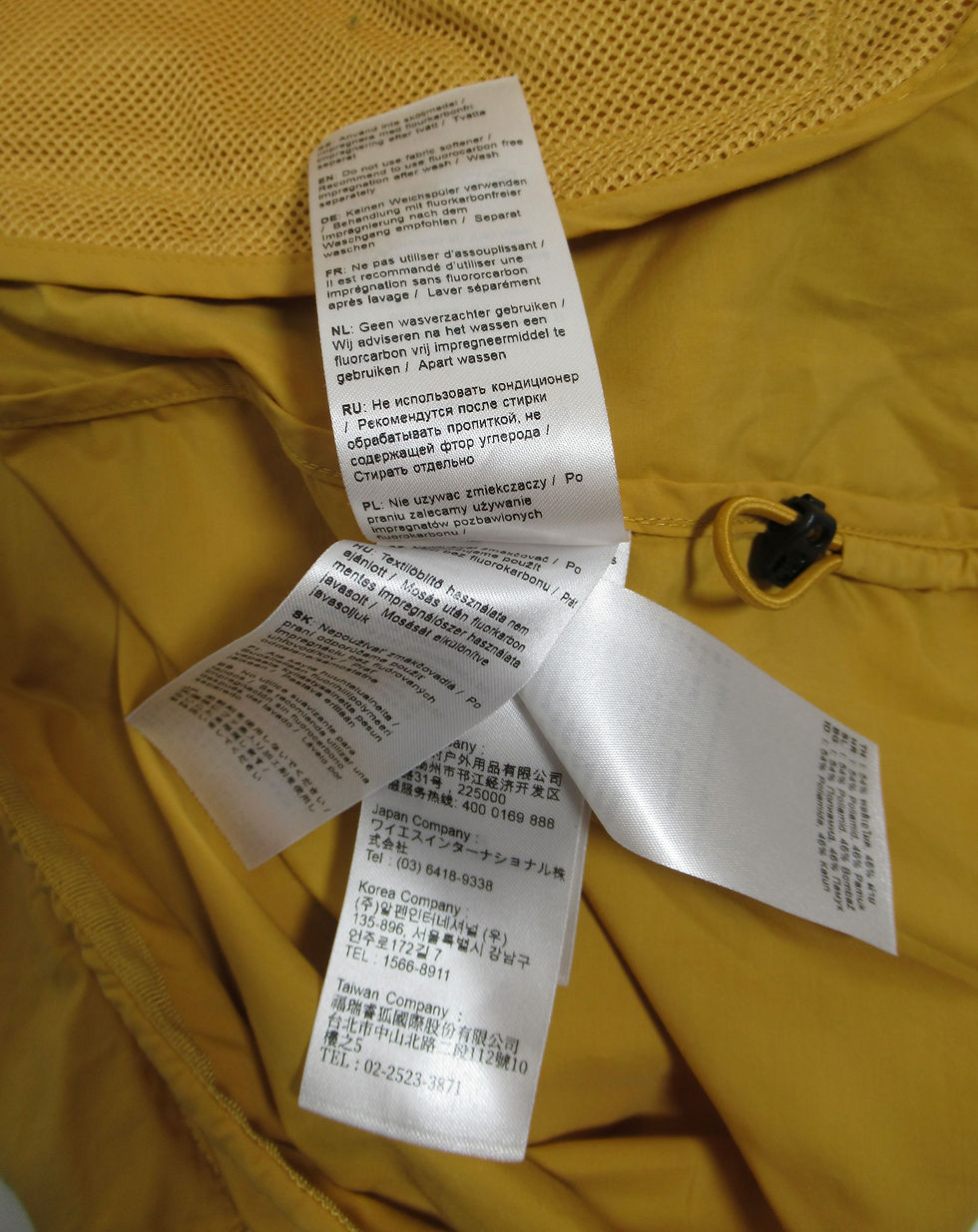 Thumbnail: Fjallraven Women's 83516 High Coast Wind Jacket Ochre Size L