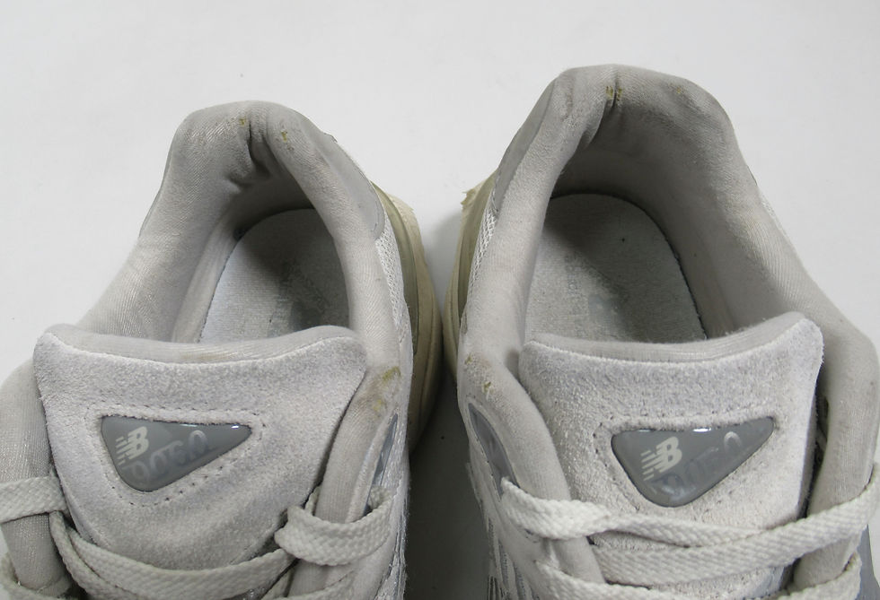 Thumbnail: New Balance Unisex 9060 Sea Salt U9060ECA Shoes Gray White 9.5 US M / 11 US W
