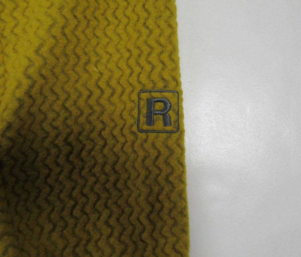 Thumbnail: Patagonia Men's R1® Air Full-Zip Hoody Cosmic Gold CSMD 40255FA23 Size XL