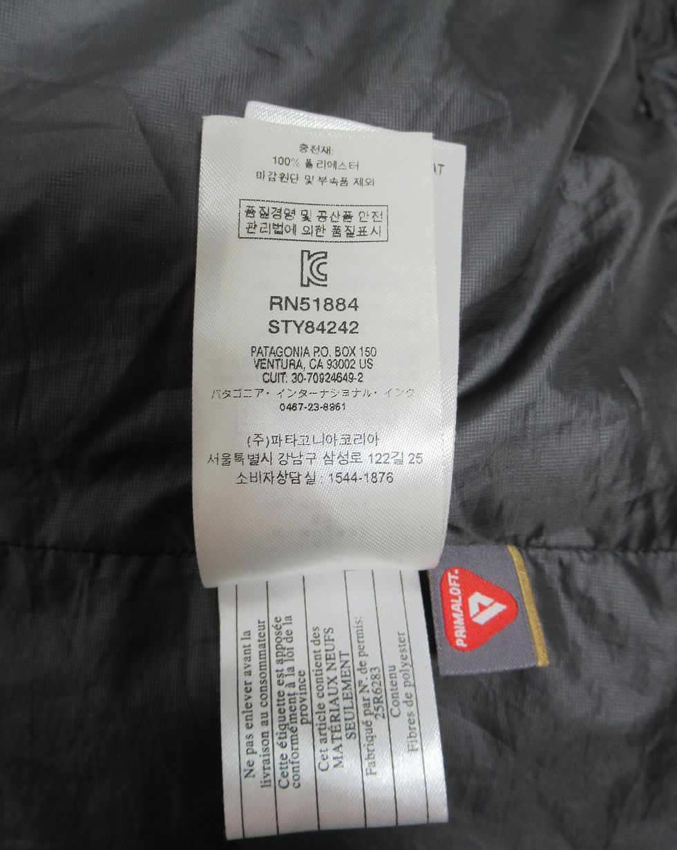 Thumbnail: Patagonia Men's Nano Puff® Vest Forge Grey FGE 84242SP19 Size L