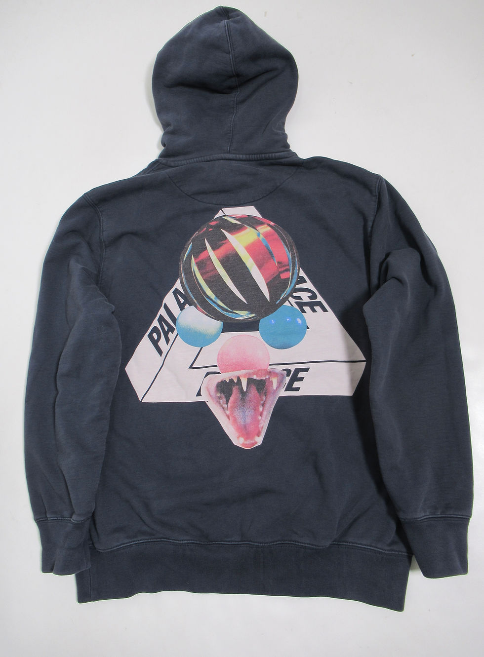 Thumbnail: Palace Sans Ferg Hood Pullover Glasses Printed Logo Black Size L Skateboards