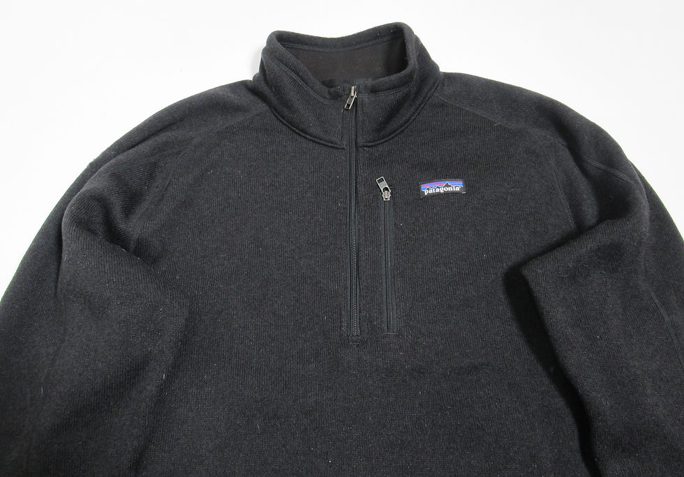 Thumbnail: Patagonia Men's Better Sweater® 1/4-Zip Fleece Black BLK 25523FA20 Size XL