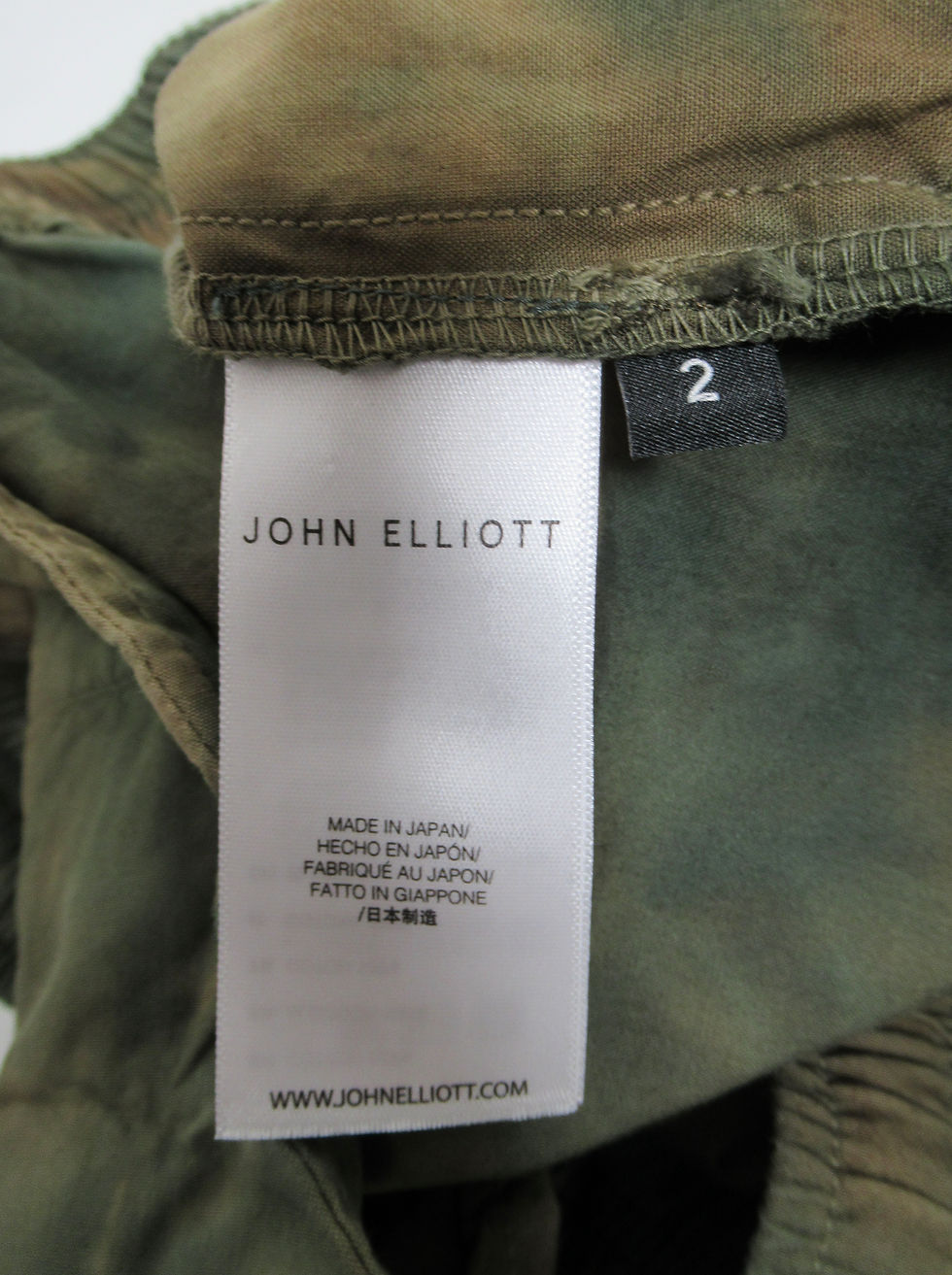 Thumbnail: John Elliott Men's Camo Tie Dye Cargo Pant Multi Color Size M