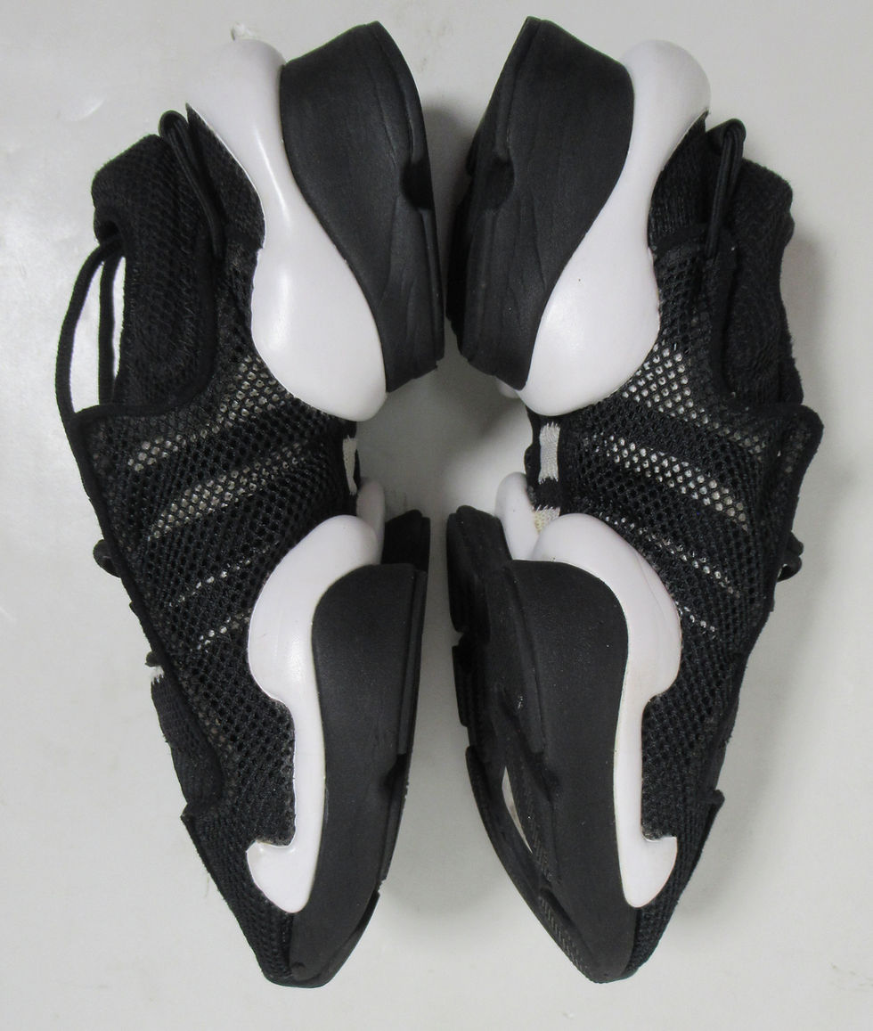 Thumbnail: Y-3 Men's Ren 'Black' Sneakers Black/White F99797 Size 7.5 US / 7 UK / 40 2/3 EU