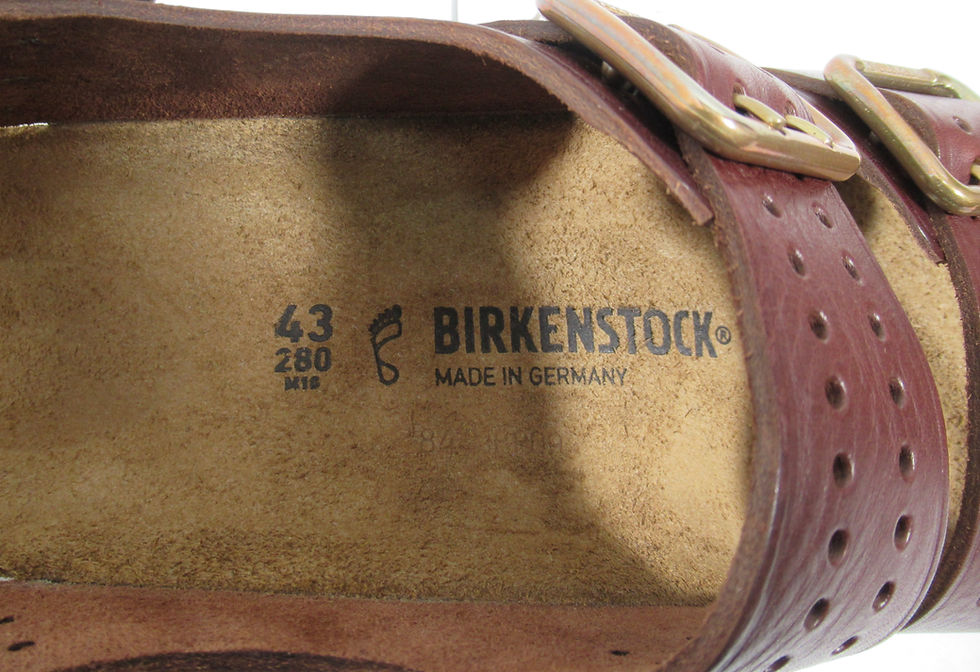 Thumbnail: Birkenstock Men's Arizona Bold Leather Roast Size 10 US / 9 UK / 43 EU