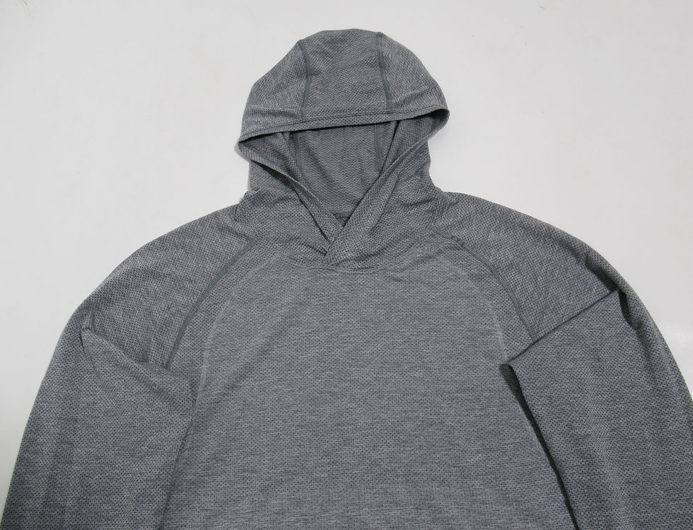 Thumbnail: Lululemon Men's Metal Vent Tech Hoodie 2.0 Slate / White Size S