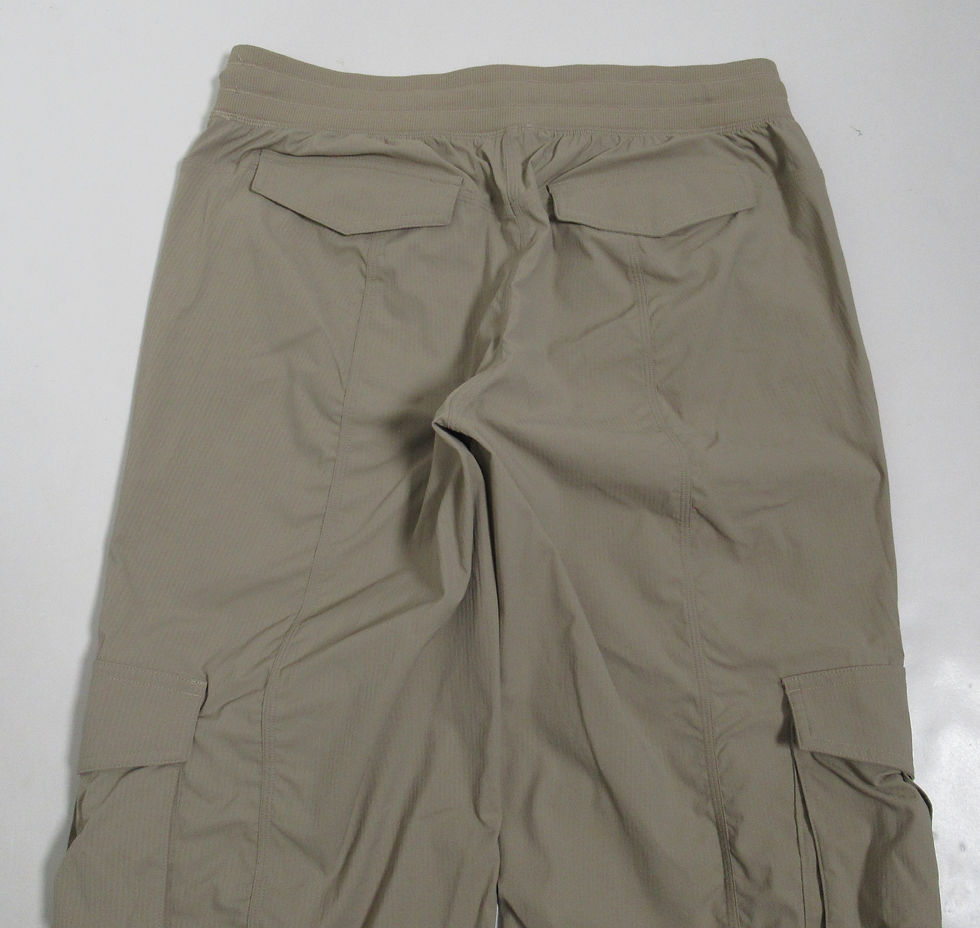 Thumbnail: Lululemon Women's Dance Studio Relaxed-Fit Mid-Rise Cargo Pant Warm Ash Grey M