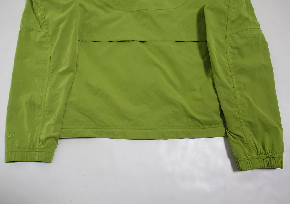 Thumbnail: Lululemon Women's Lightweight Hooded Jacket Yellow Serpentine Size 8 Glyde