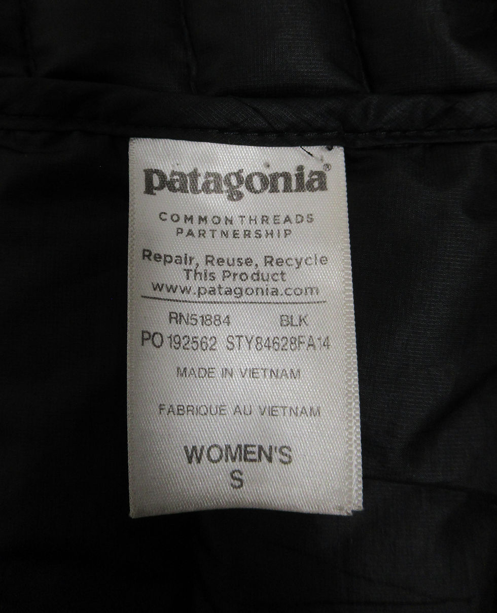 Thumbnail: Patagonia Women's Down Sweater Vest Black BLK 84628FA14 Size S