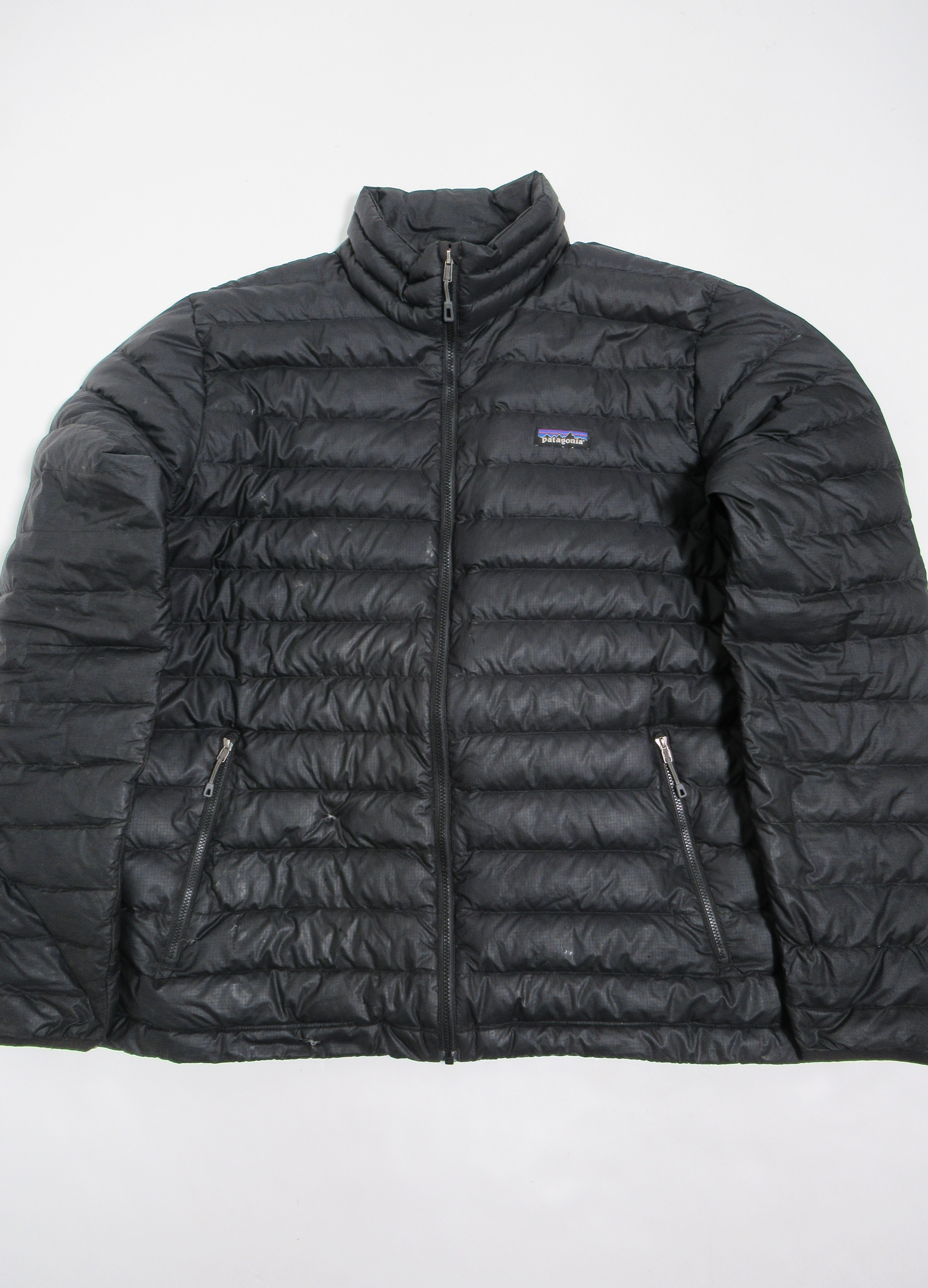 Patagonia Men's Down Sweater Jacket Black BLK Goosedown 84674FA17 Size XL