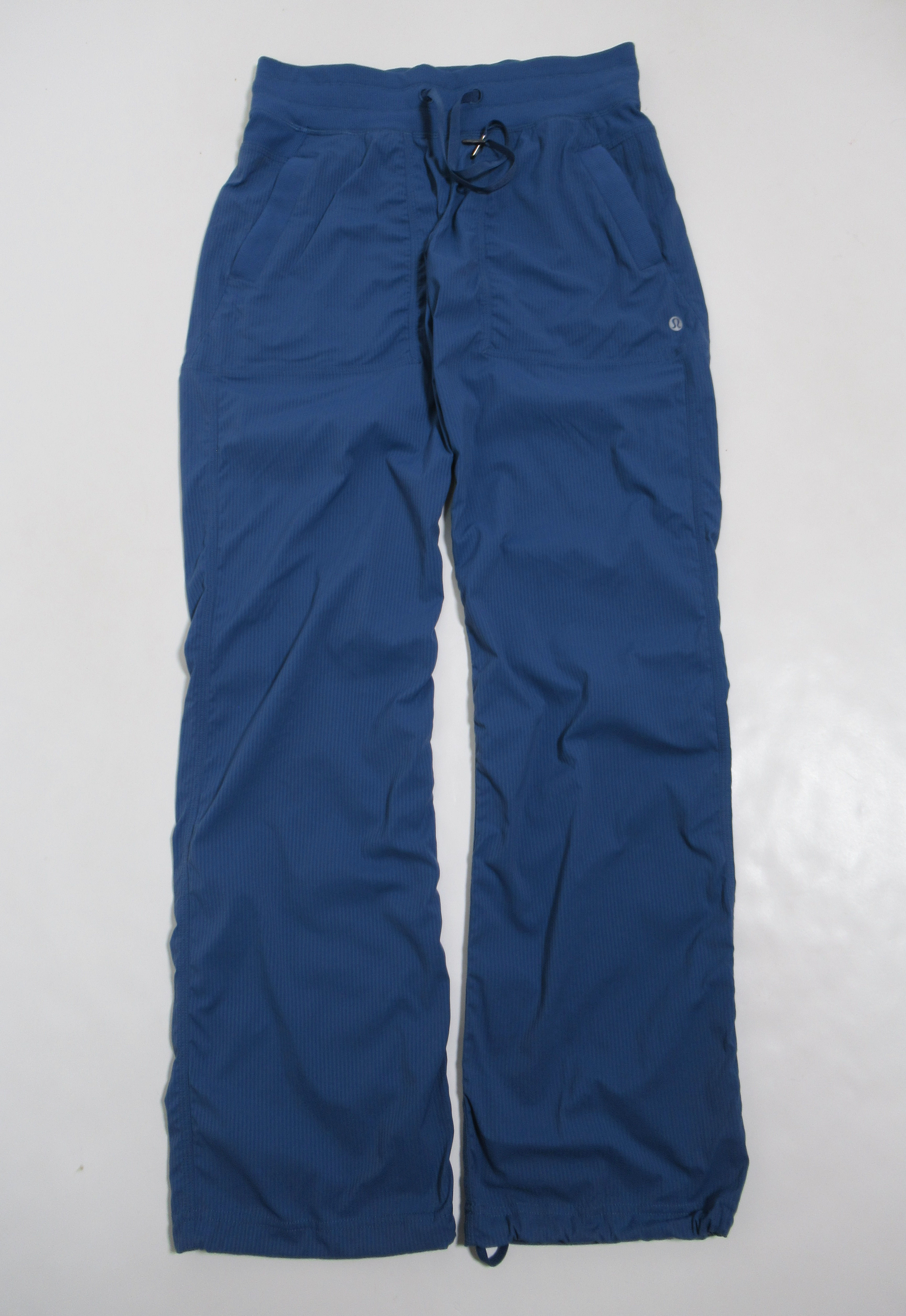 Lululemon Dance Studio Mid-Rise Full Length Pant Pitch Blue 6 Luxtreme, Swift