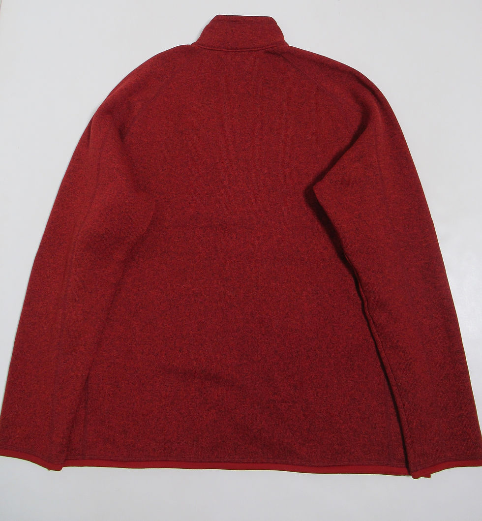 Thumbnail: Patagonia Men's Better Sweater® 1/4 Zip Molten Lava MEV 25523FA19 Size XL