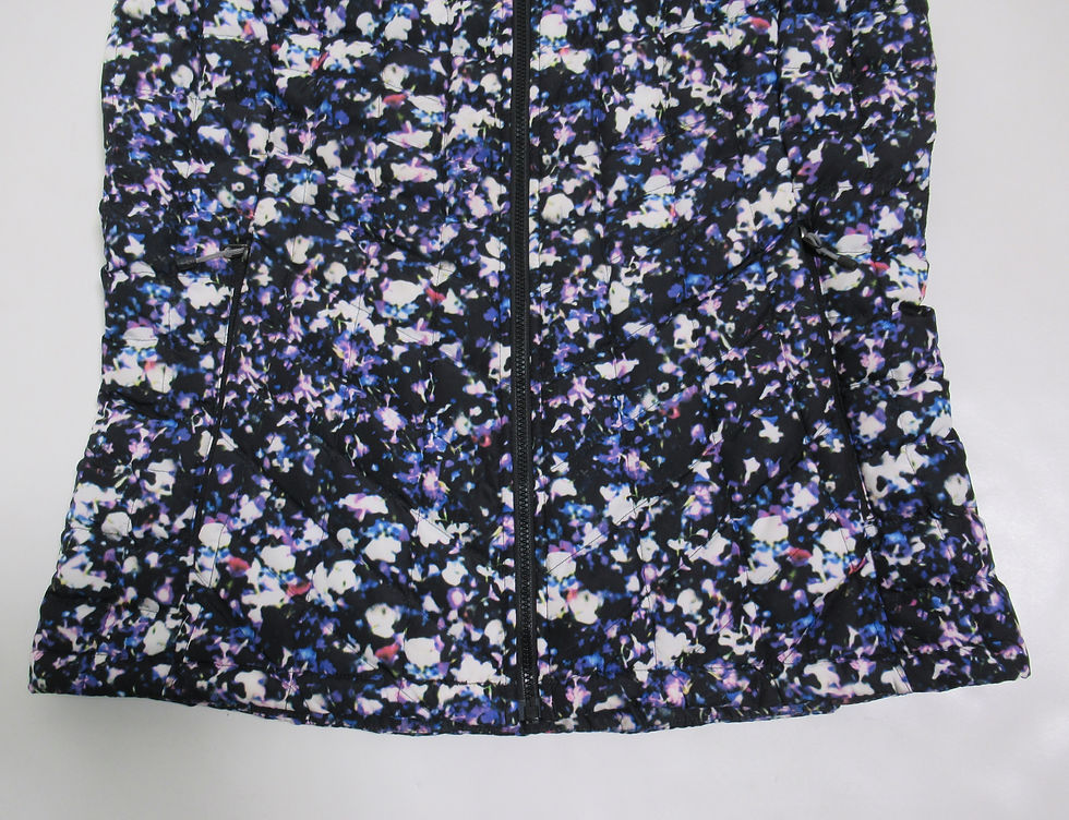 Thumbnail: The North Face Women's ThermoBall Vest TNF Black Floral Crystal Size S