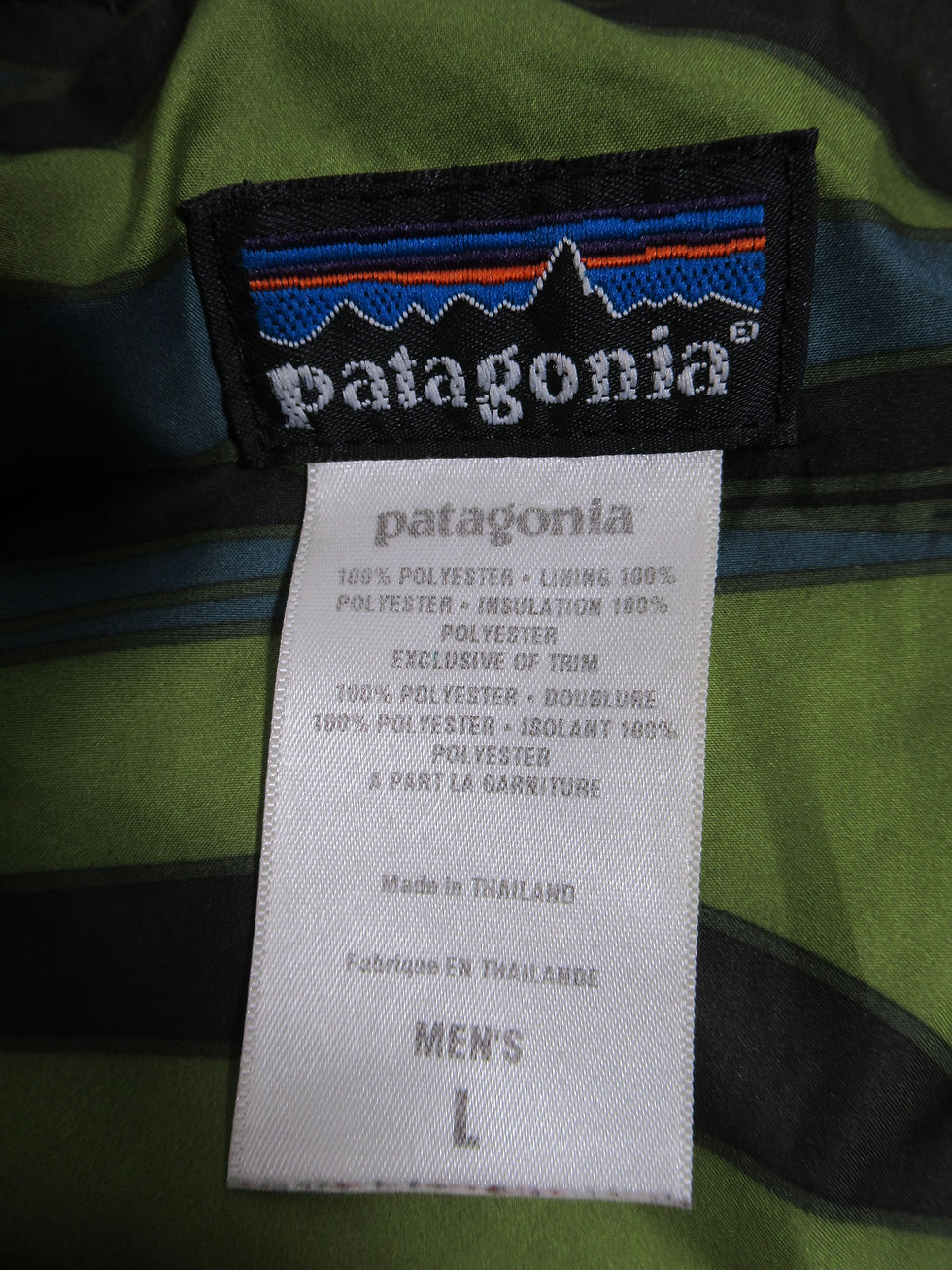 Thumbnail: Patagonia Men's Free Box Jacket Green 20350F7 Size L