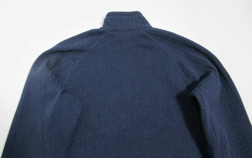 Thumbnail: Patagonia Men's Better Sweater® Rib Knit 1/4-Zip New Navy NENK 25300FA19 Size M