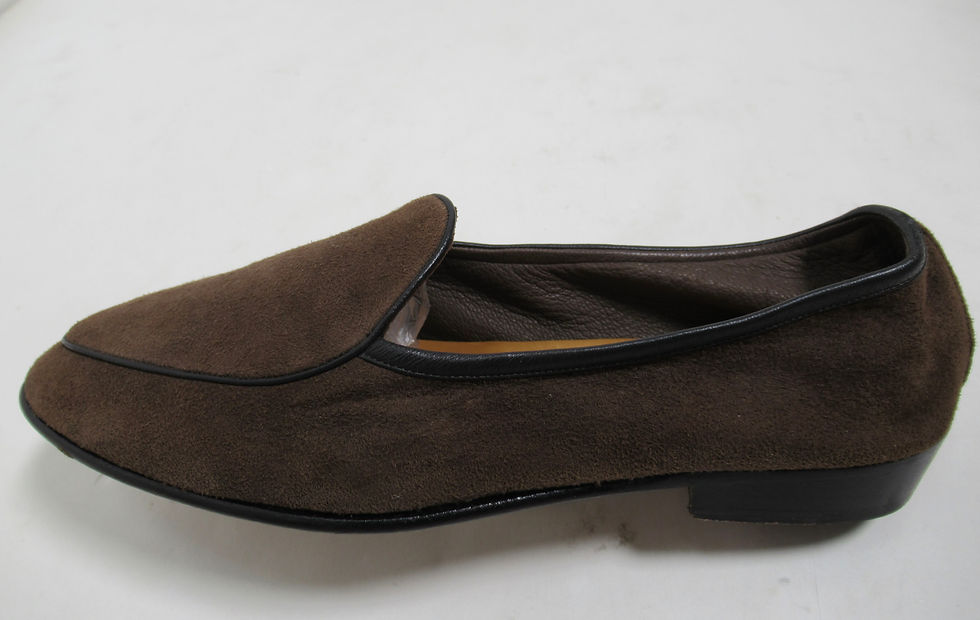 Thumbnail: Baudoin & Lange Men's Sagan Classic Loafers Dark Brown Size 9 US / 8 UK / 42 EU