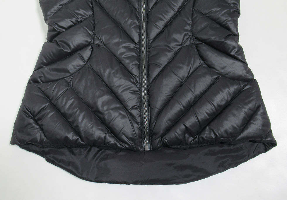Thumbnail: Lululemon Women's Down Town Vest Black Cire, Tricot Size 6