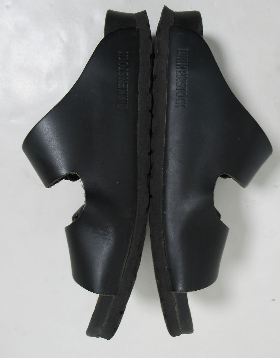 Thumbnail: Birkenstock Unisex Arizona Leather Sandals Black Size 4 US M / 6 US L / 37 EU