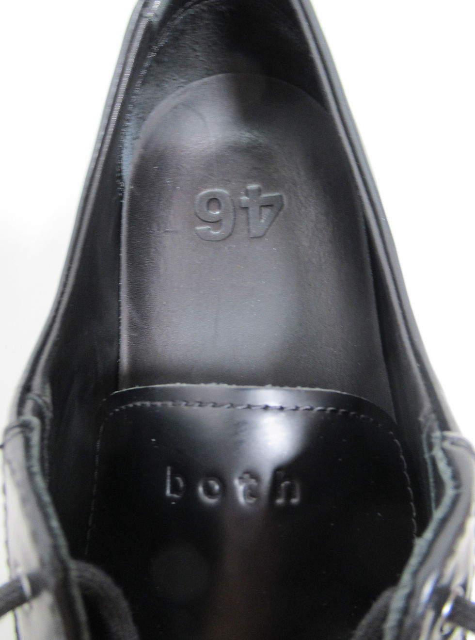 Thumbnail: Both Men's Gao Derbies Spazzolato Shoes Black Size 12 US M / 11 UK / 46 EU