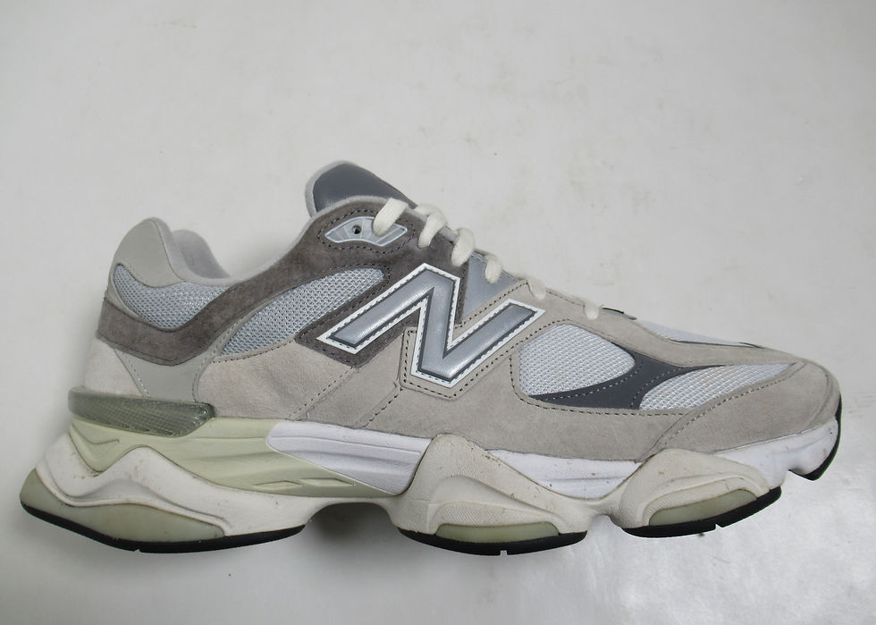 Thumbnail: New Balance 9060 Rain Cloud Grey U9060GRY Shoes Light Gray Size 15 US / 14.5 UK