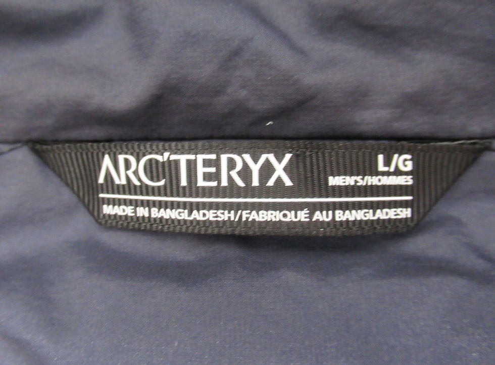 Thumbnail: Arc'teryx Men's Atom Hoody Black Sapphire Size L