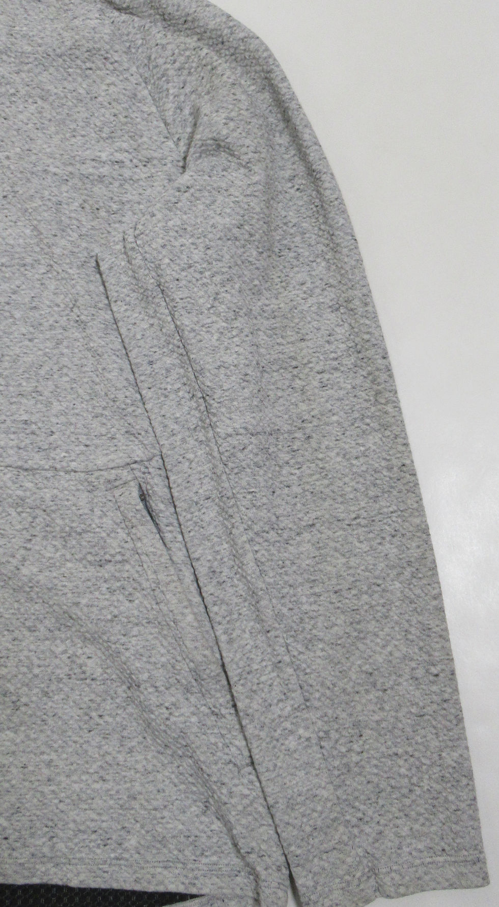 Thumbnail: Lululemon Men's At Ease Hoodie Heathered Melody Light Grey / Black Size XL